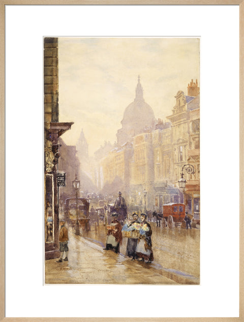 Two Flower Sellers in Cannon Street near Walbrook 1839