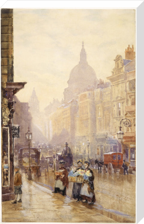 Two Flower Sellers in Cannon Street near Walbrook 1839