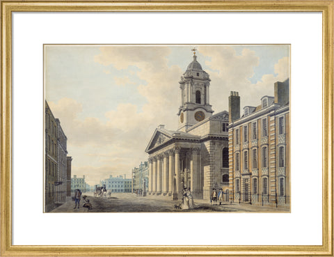 St George's Church Hanover Square 18th century