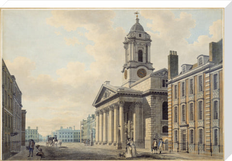 St George's Church Hanover Square 18th century