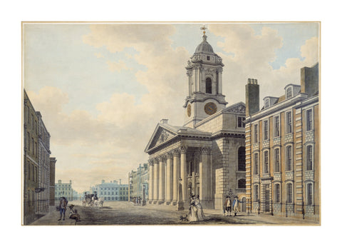 St George's Church Hanover Square 18th century
