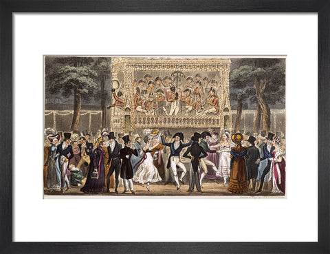 Tom and Jerry and Logic making the most of an Evening at Vauxhall 1821