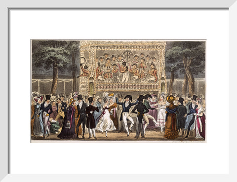 Tom and Jerry and Logic making the most of an Evening at Vauxhall 1821