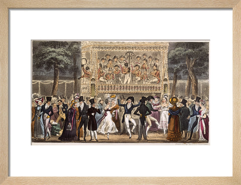 Tom and Jerry and Logic making the most of an Evening at Vauxhall 1821