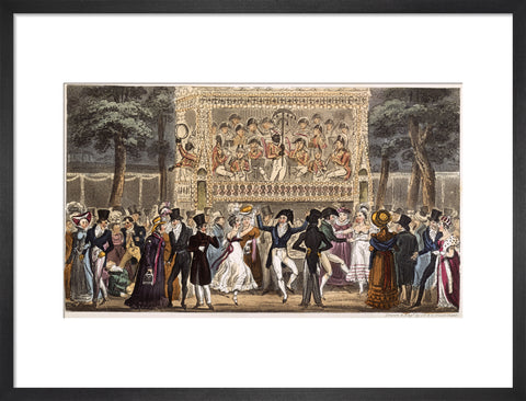 Tom and Jerry and Logic making the most of an Evening at Vauxhall 1821