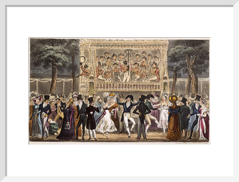 Tom and Jerry and Logic making the most of an Evening at Vauxhall 1821