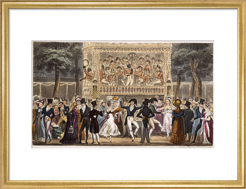 Tom and Jerry and Logic making the most of an Evening at Vauxhall 1821