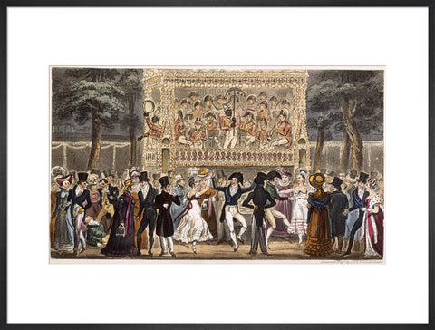 Tom and Jerry and Logic making the most of an Evening at Vauxhall 1821