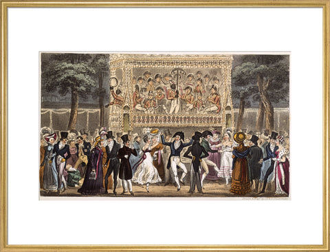 Tom and Jerry and Logic making the most of an Evening at Vauxhall 1821