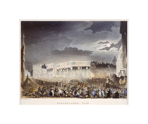 Bartholomew Fair Smithfield 1808
