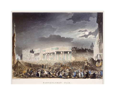 Bartholomew Fair Smithfield 1808