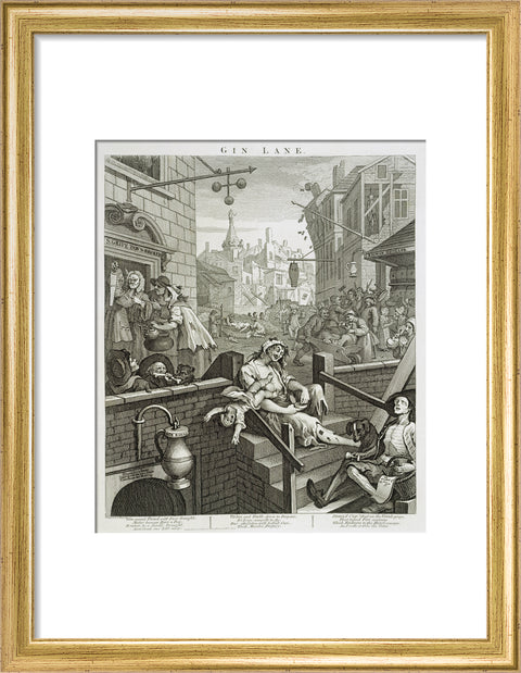 Gin Lane 1751