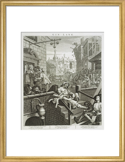 Gin Lane 1751