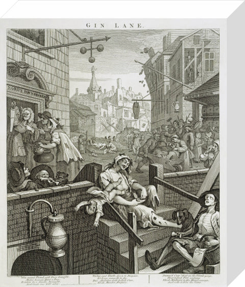 Gin Lane 1751