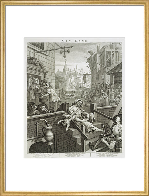 Gin Lane 1751
