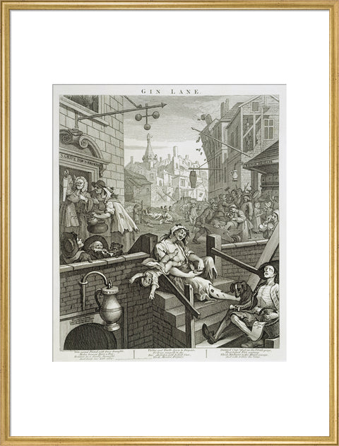 Gin Lane 1751