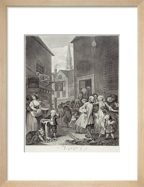 The Four Times of the Day Noon 1738