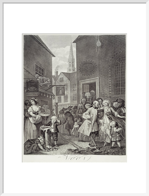 The Four Times of the Day Noon 1738
