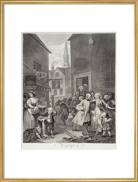 The Four Times of the Day Noon 1738