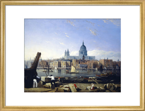 The City from Bankside 19th century