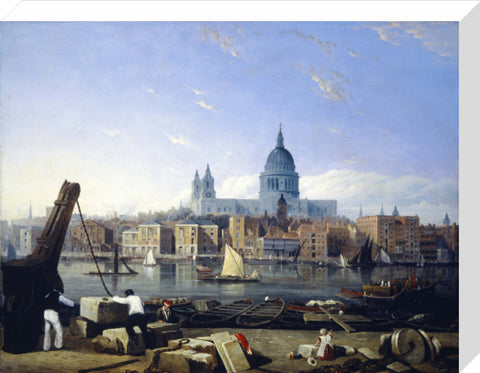 The City from Bankside 19th century