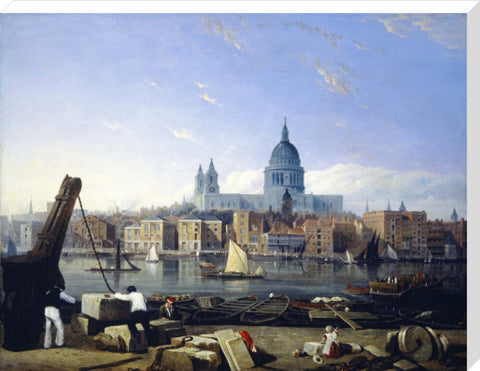 The City from Bankside 19th century
