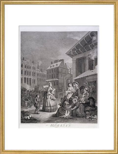 The Four Times of the Day - Morning 1738