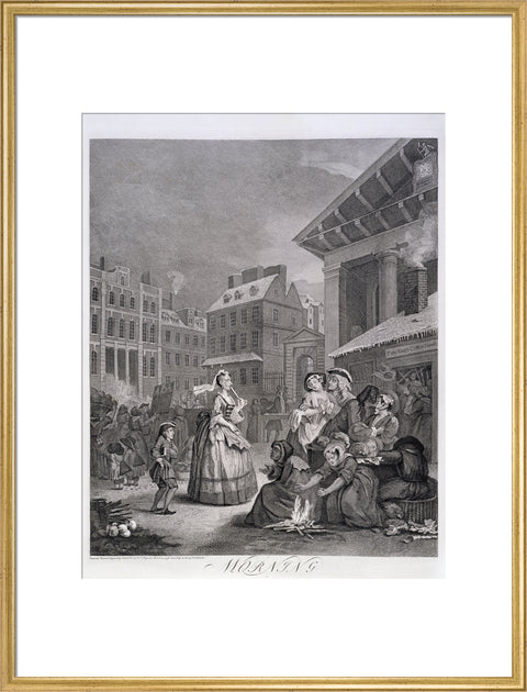 The Four Times of the Day - Morning 1738