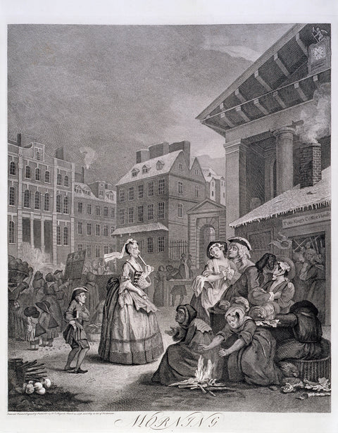 The Four Times of the Day - Morning 1738