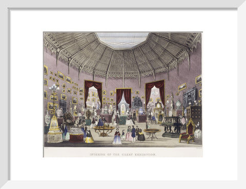 Interior of the Great Exhibition 1851
