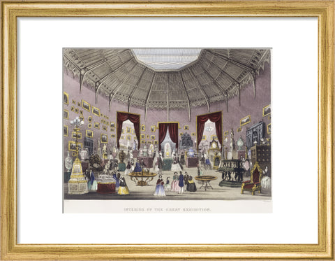 Interior of the Great Exhibition 1851