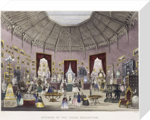 Interior of the Great Exhibition 1851