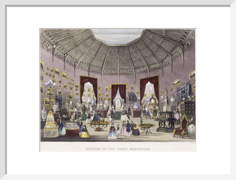 Interior of the Great Exhibition 1851