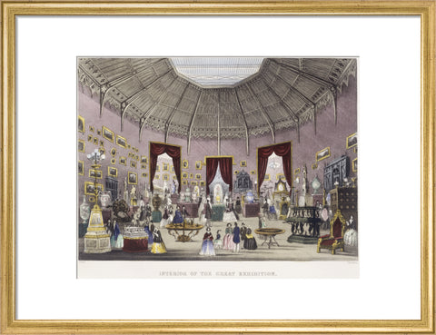Interior of the Great Exhibition 1851