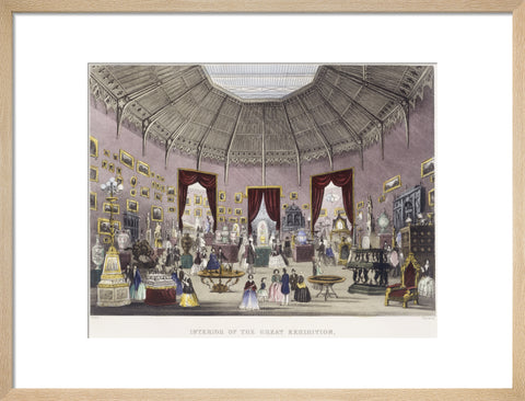 Interior of the Great Exhibition 1851