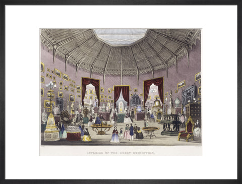 Interior of the Great Exhibition 1851