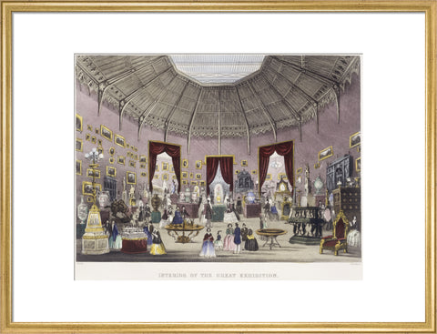 Interior of the Great Exhibition 1851