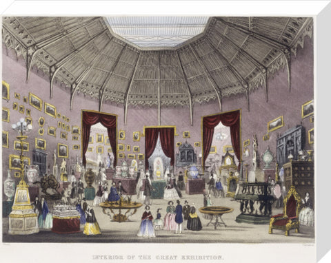 Interior of the Great Exhibition 1851