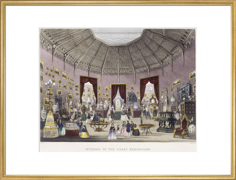 Interior of the Great Exhibition 1851