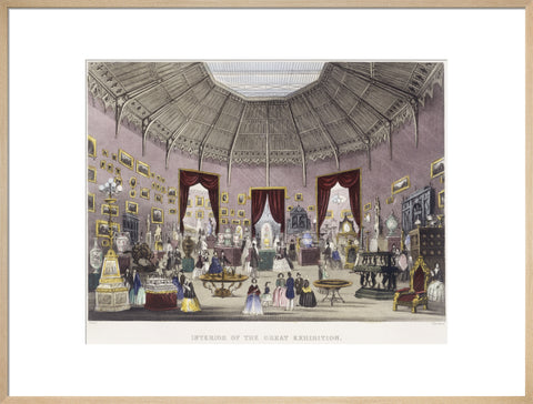 Interior of the Great Exhibition 1851