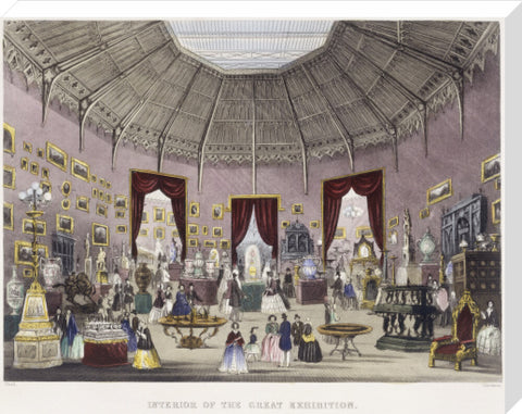 Interior of the Great Exhibition 1851