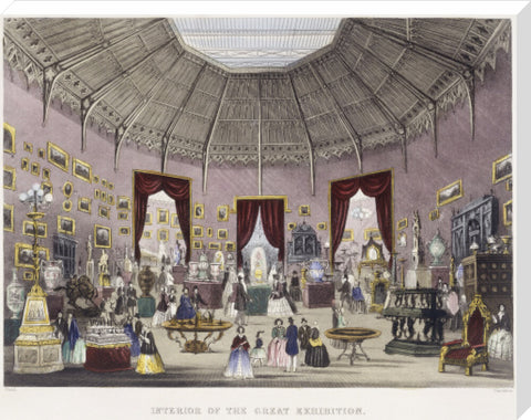 Interior of the Great Exhibition 1851