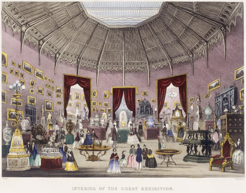 Interior of the Great Exhibition 1851