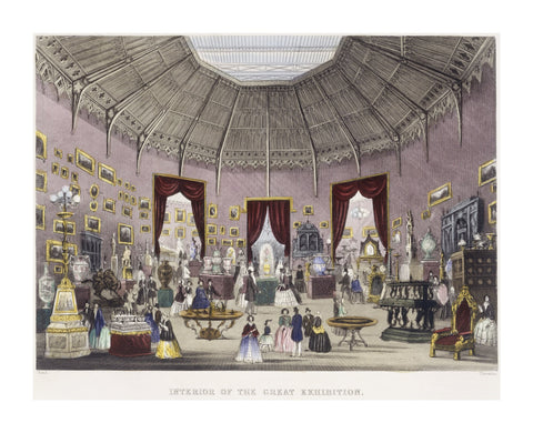 Interior of the Great Exhibition 1851