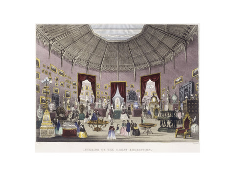 Interior of the Great Exhibition 1851