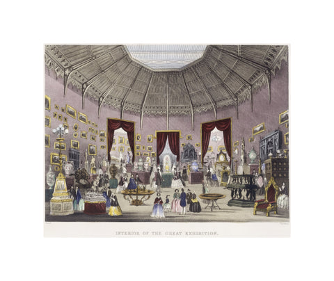 Interior of the Great Exhibition 1851