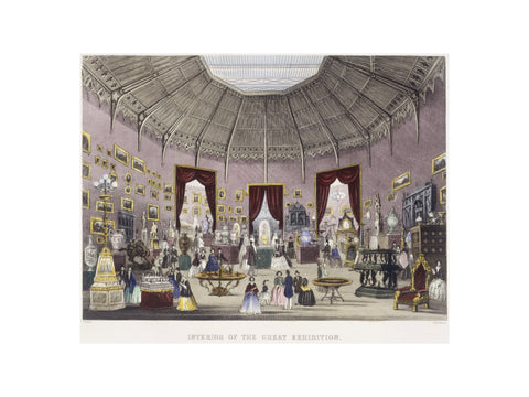 Interior of the Great Exhibition 1851