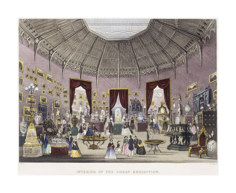 Interior of the Great Exhibition 1851