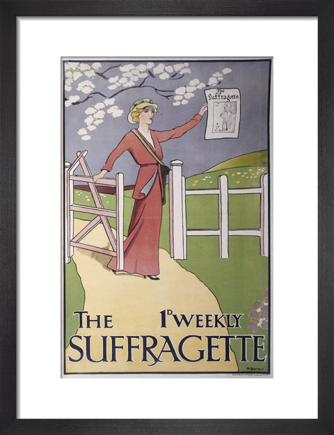 Advertising The Suffragette 1912