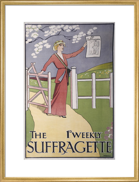 Advertising The Suffragette 1912